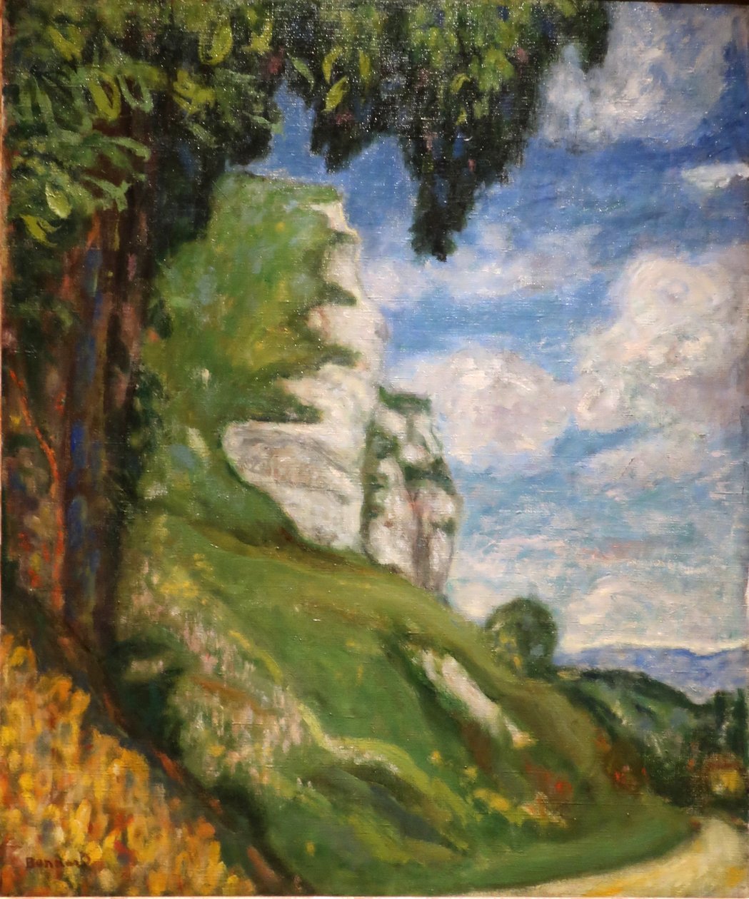 法语: Les falaises de Saint-Adrion 作者 皮埃尔·邦纳德