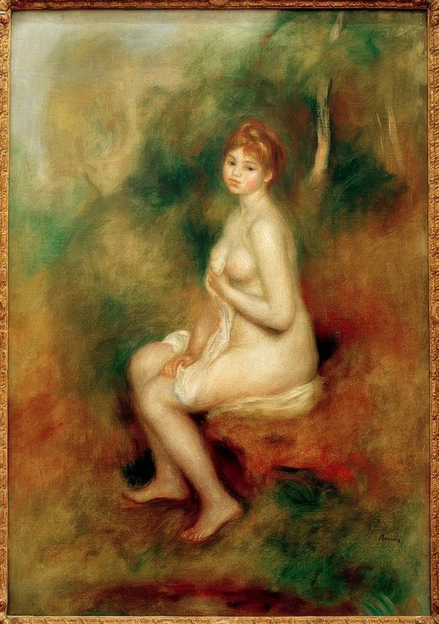 女人有白鹭 作者 皮埃尔·邦纳德