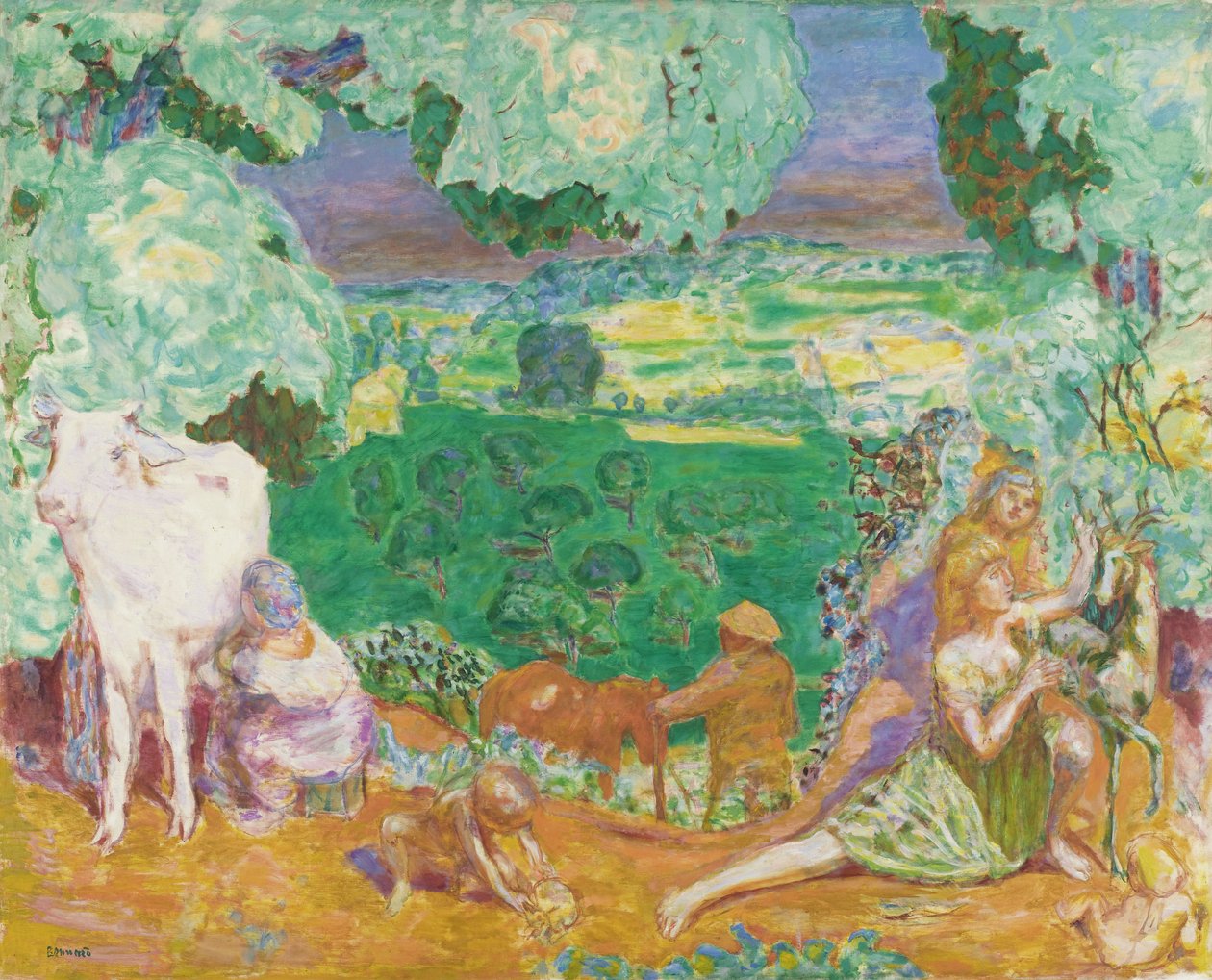 La Symphonie田园风景，1916年至1920年 作者 皮埃尔·邦纳德