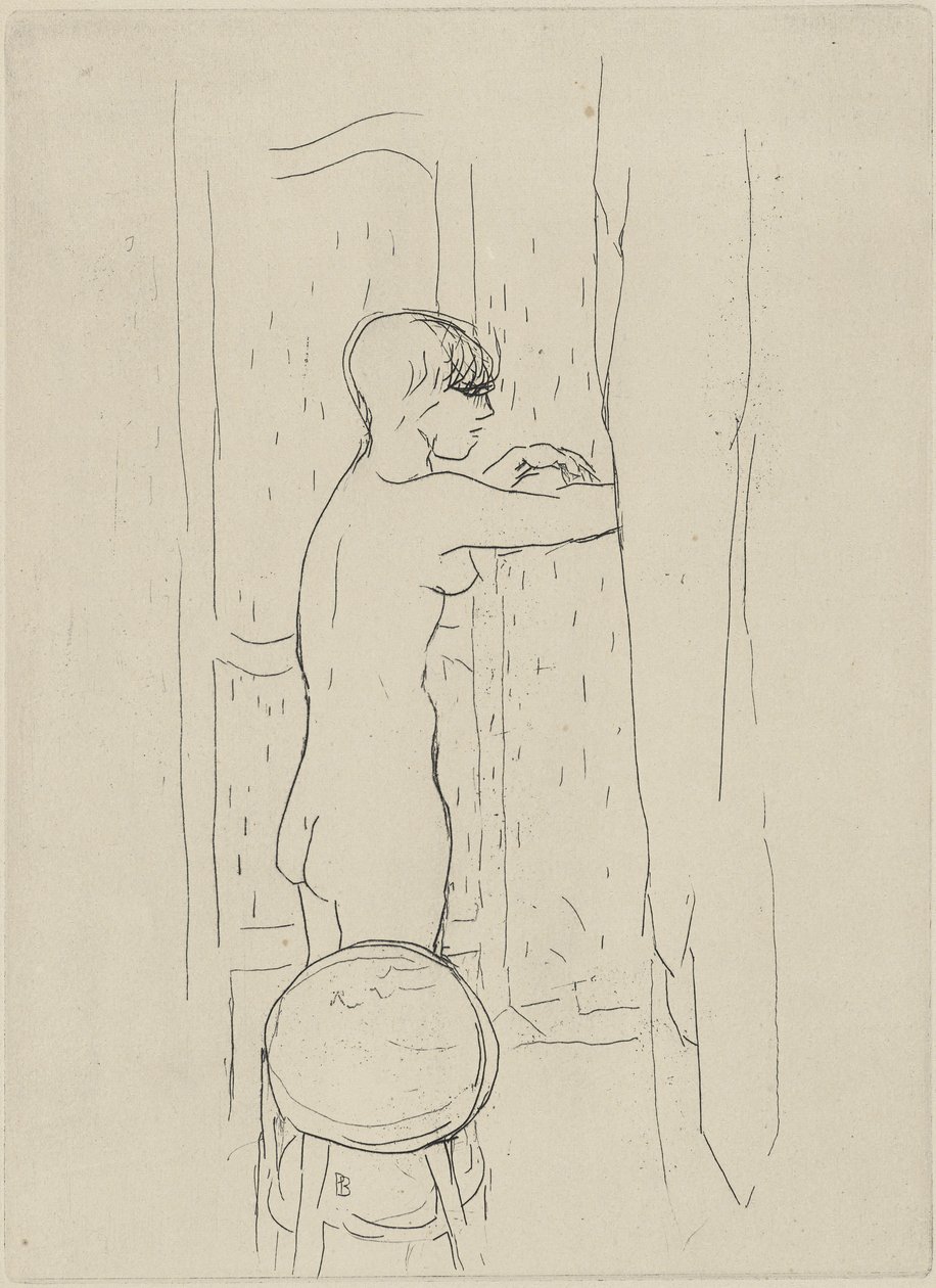 La Toilette (The Bath) 作者 皮埃尔·邦纳德
