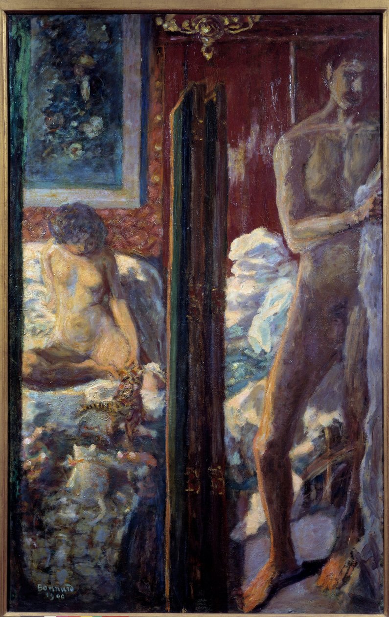 Man and Woman A Naked Couple in a Bedroom 作者 皮埃尔·邦纳德