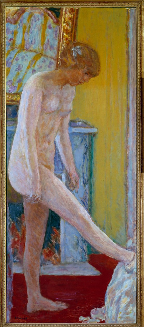 皮埃尔-博纳尔（1867-1947）的Nu画作 20世纪 巴黎市立现代艺术博物馆 作者 皮埃尔·邦纳德