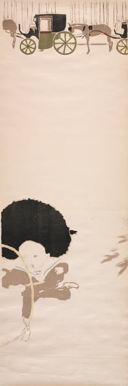 护女长廊，马车带，1895年。 作者 皮埃尔·邦纳德