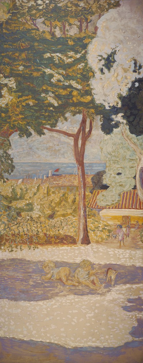 在地中海（三联画），1911年 作者 皮埃尔·邦纳德