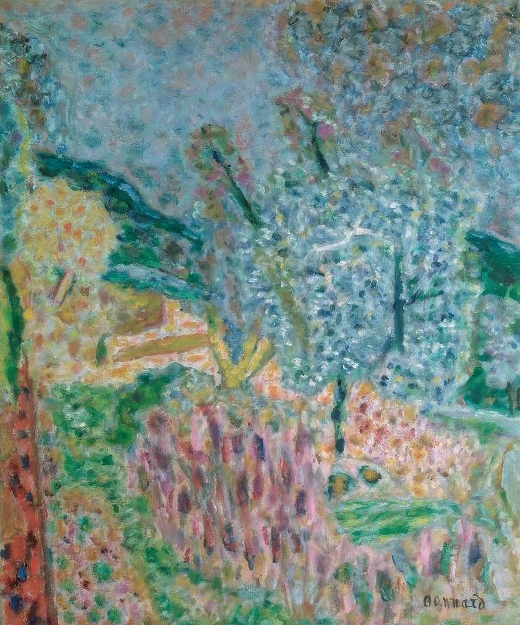 Cannet的风景 作者 皮埃尔·邦纳德