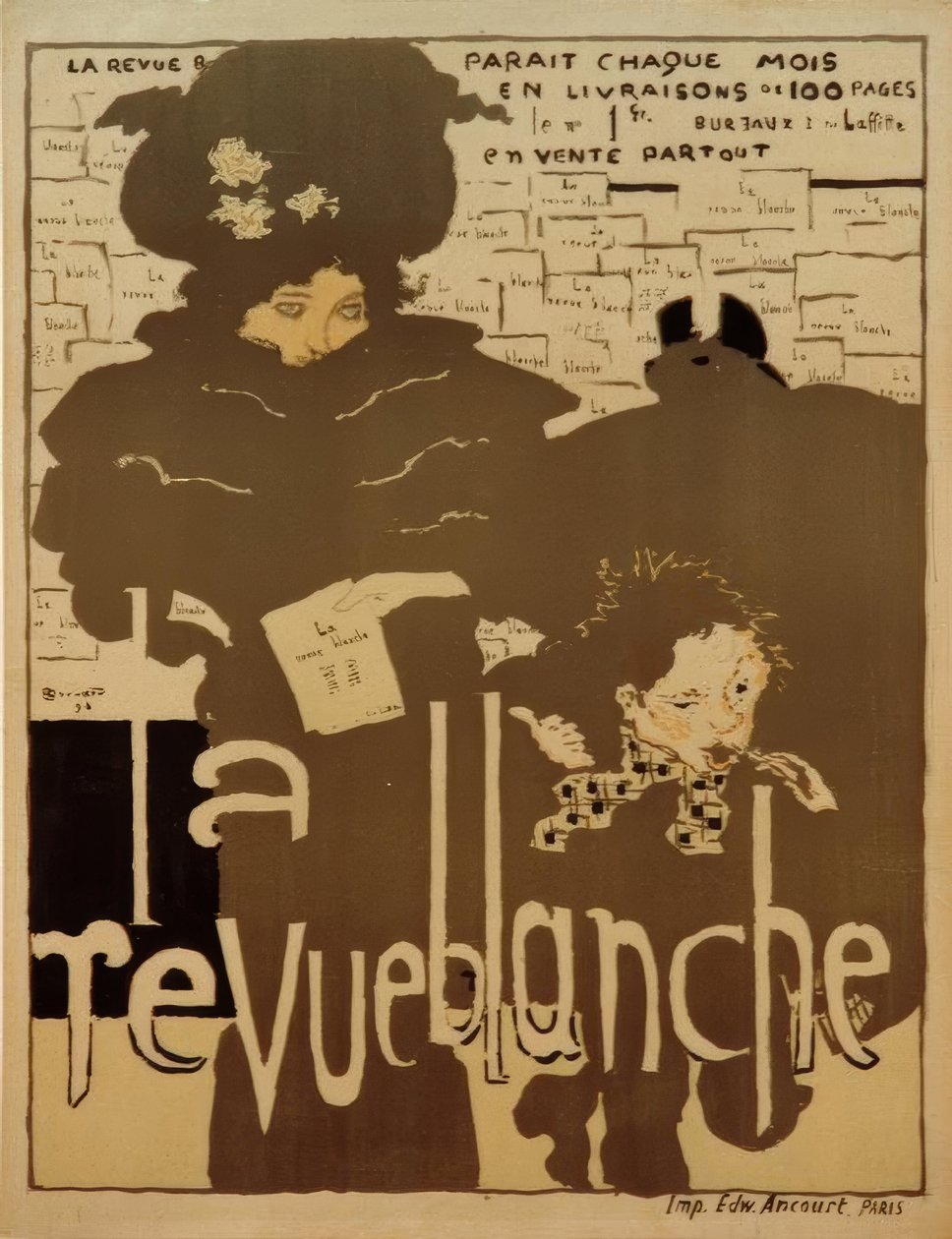 皮埃尔·邦纳德（Pierre Bonnard），《白人评论》 普拉卡特 作者 皮埃尔·邦纳德
