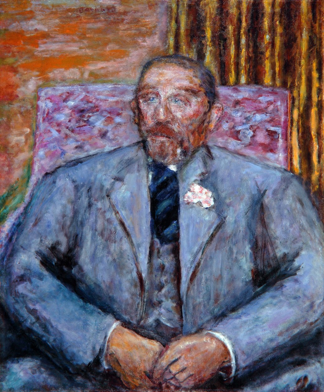 Portrait of Monsieur Monteux 作者 皮埃尔·邦纳德