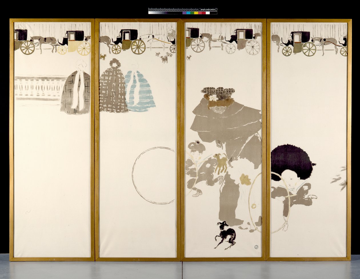 长廊，1895年 作者 皮埃尔·邦纳德