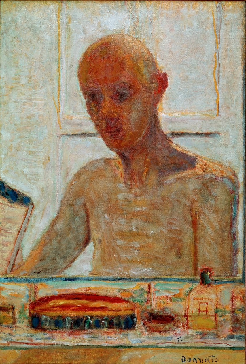 皮埃尔-博纳尔(1867-1947)的自画像20世纪收藏弗兰克-F-古尔德夫人。 作者 皮埃尔·邦纳德