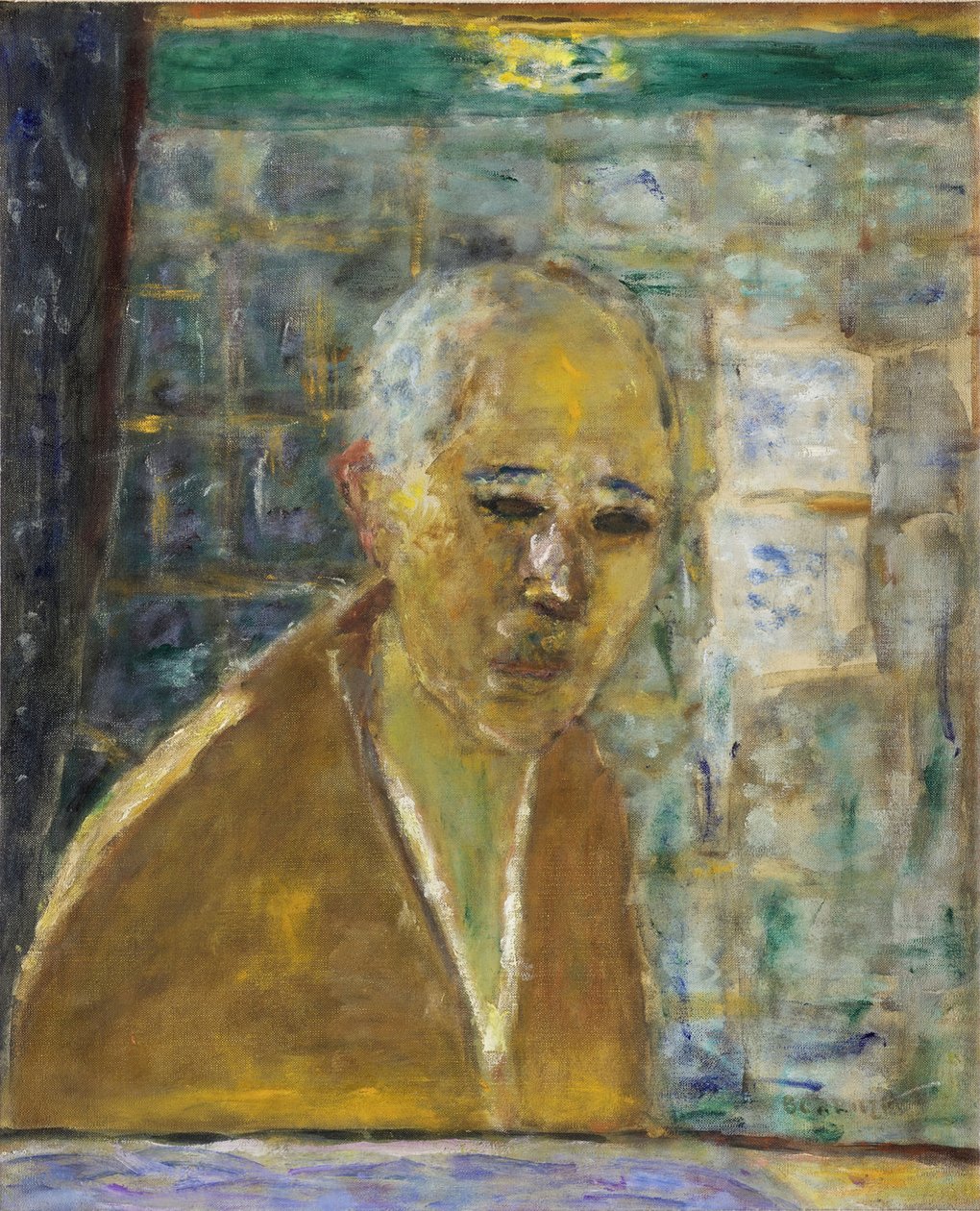78岁时的自画像，1945年。 作者 皮埃尔·邦纳德
