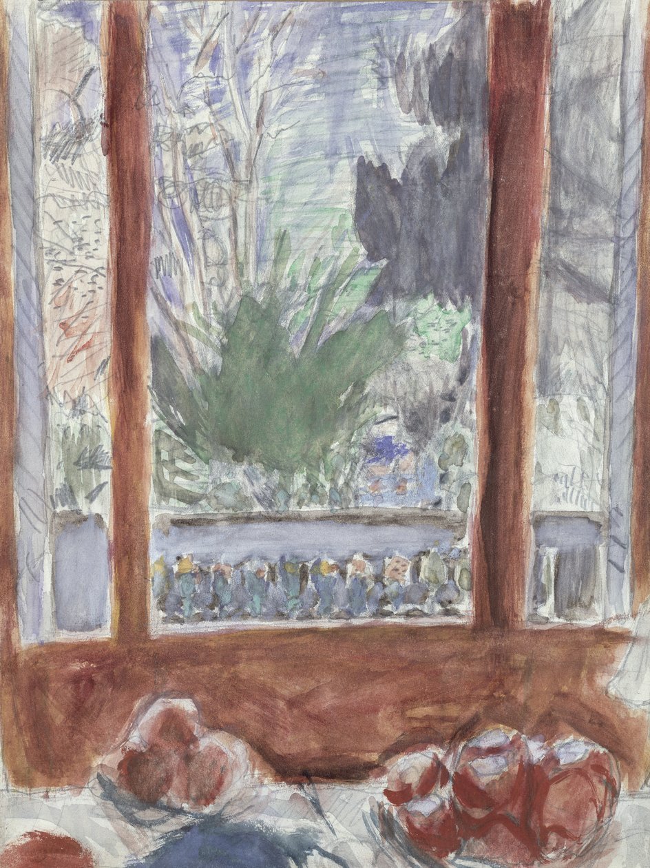 早餐室，c.1930（纸上写着） 作者 皮埃尔·邦纳德