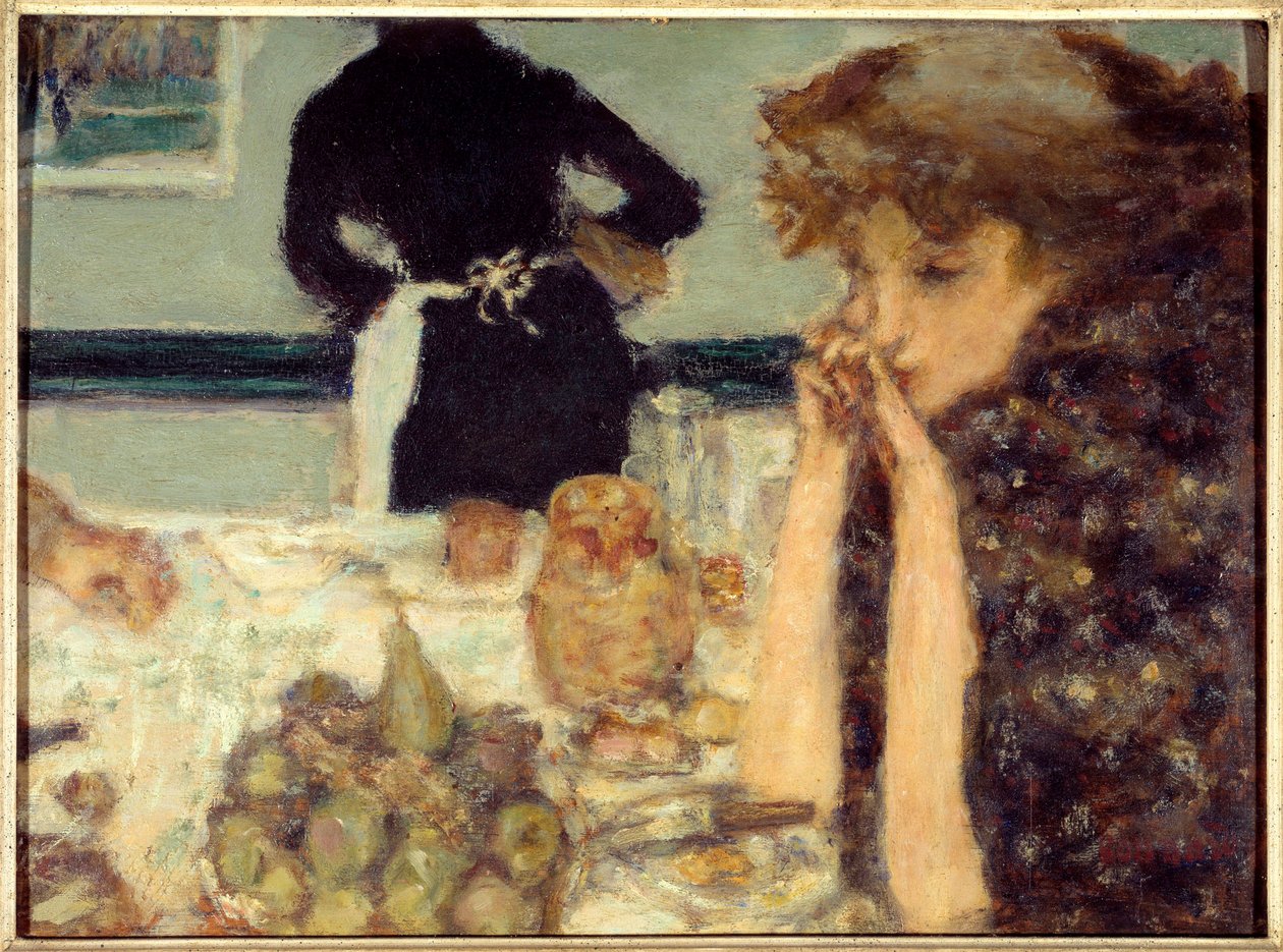 The Breakfast of Misia Portrait of Misia Sert, pianist and eerie of many artists 作者 皮埃尔·邦纳德