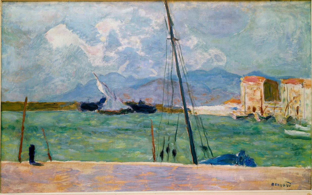 Pierre Bonnard (1867-1947) 的拉丁帆画，1917 年巴黎，Bernheim-Jeune 收藏 作者 皮埃尔·邦纳德