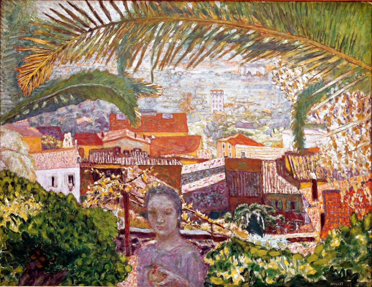 Pierre Bonnard (1867-1947) 的棕榈画，1926 年华盛顿，菲利普斯收藏 作者 皮埃尔·邦纳德
