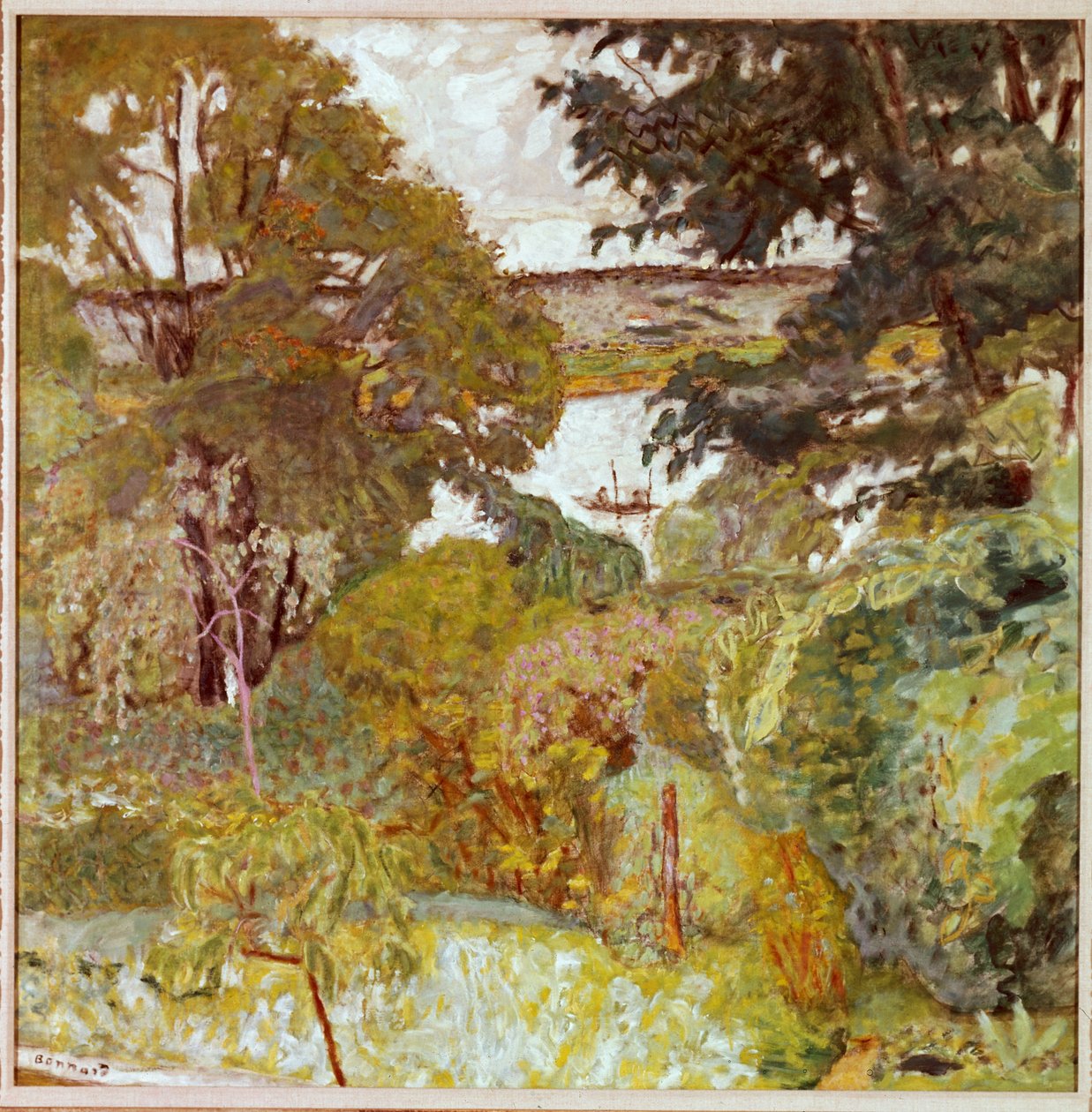 Vernonnet 的塞纳河，约 1930 年 作者 皮埃尔·邦纳德