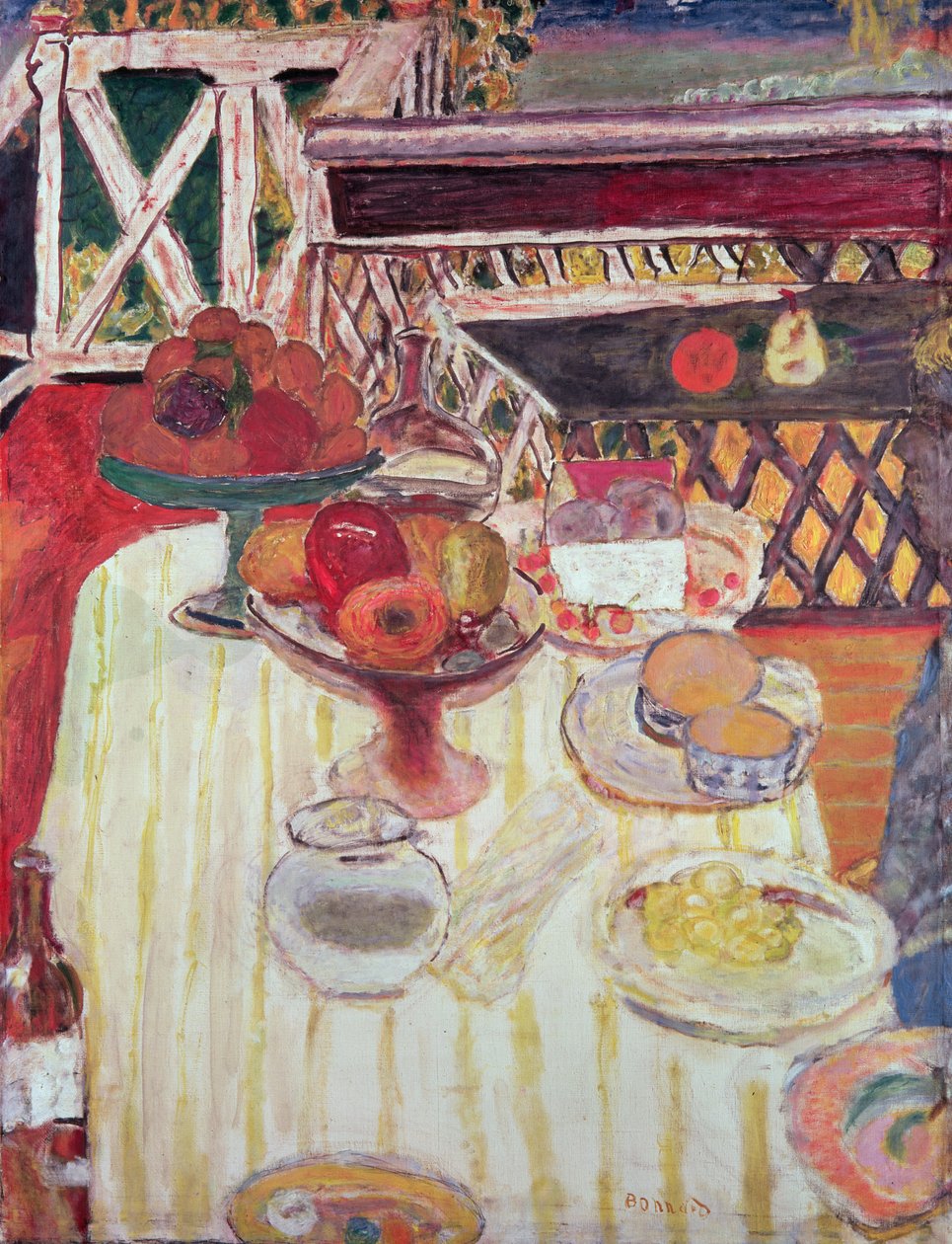 夏季表，c.1917 作者 皮埃尔·邦纳德