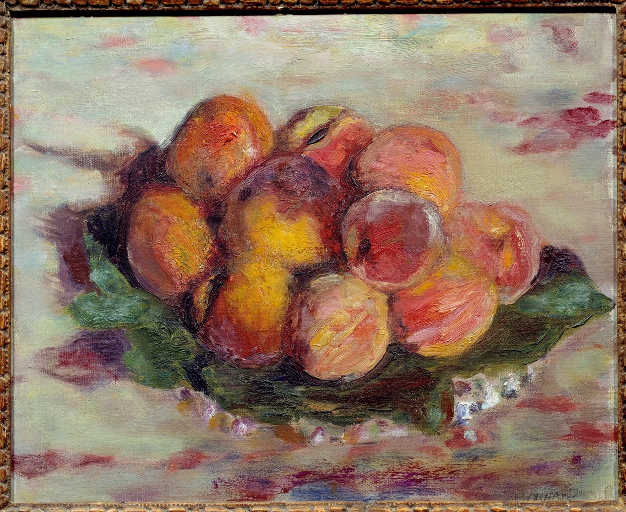The peaches 作者 皮埃尔·邦纳德