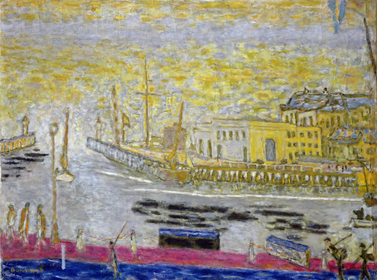 特鲁维尔，1938年至1945年的港口出口 作者 皮埃尔·邦纳德