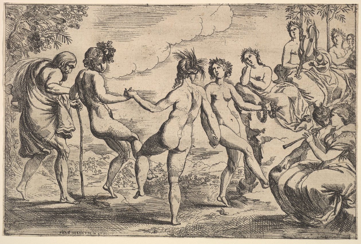 奥菲斯（Orpheus），1610-142。 作者 皮埃尔·布雷比耶特