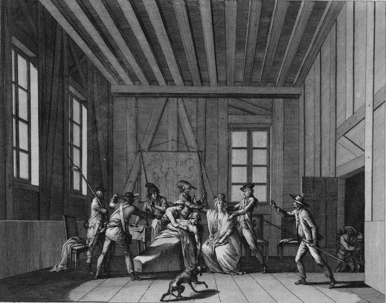 让·保罗·马拉特遇刺案c。 1795年 作者 皮埃尔·加布里埃尔·贝尔索