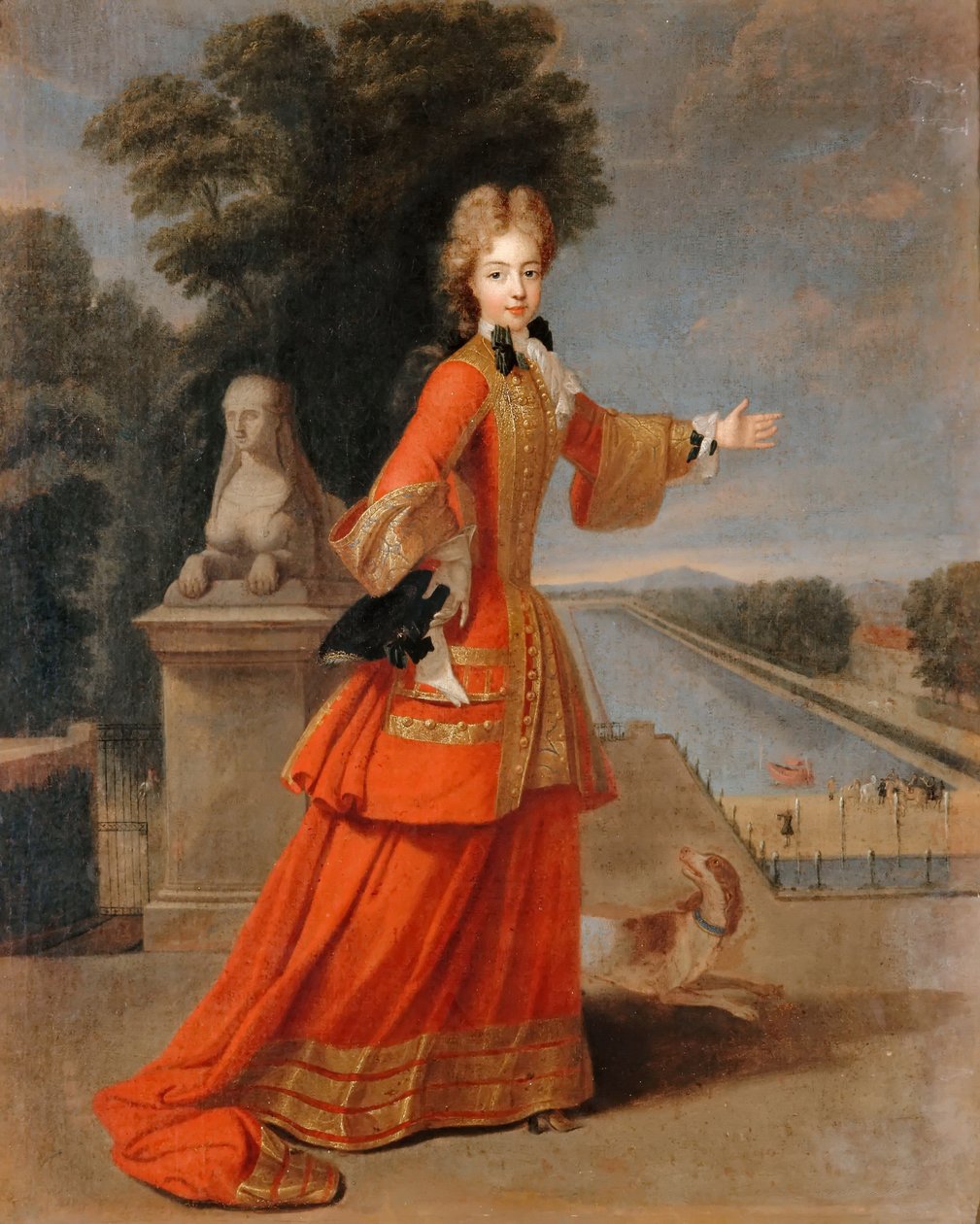 萨伏依（Savoy）的玛丽·阿德莱（MarieAdélaïde），1685-1712年 作者 皮埃尔·戈伯特