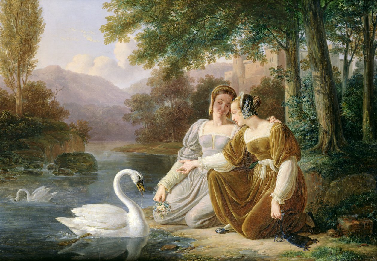Chatelaines 作者 皮埃尔·亨利·雷沃（Pierre Henri Revoil）