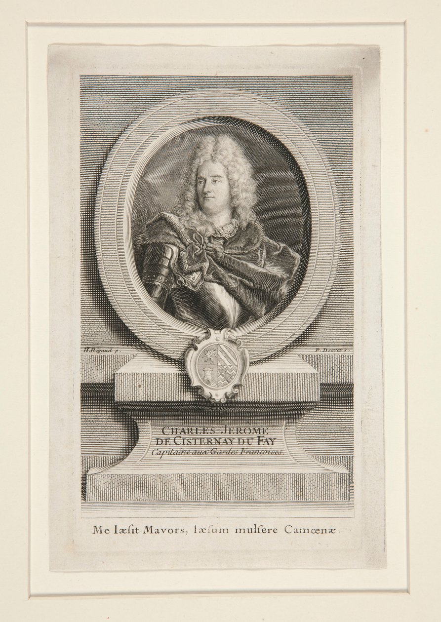 夏尔-吉斯特奈-杜费（1662-1723） 作者 皮埃尔·英伯特·德雷维（Pierre Imbert Drevet）