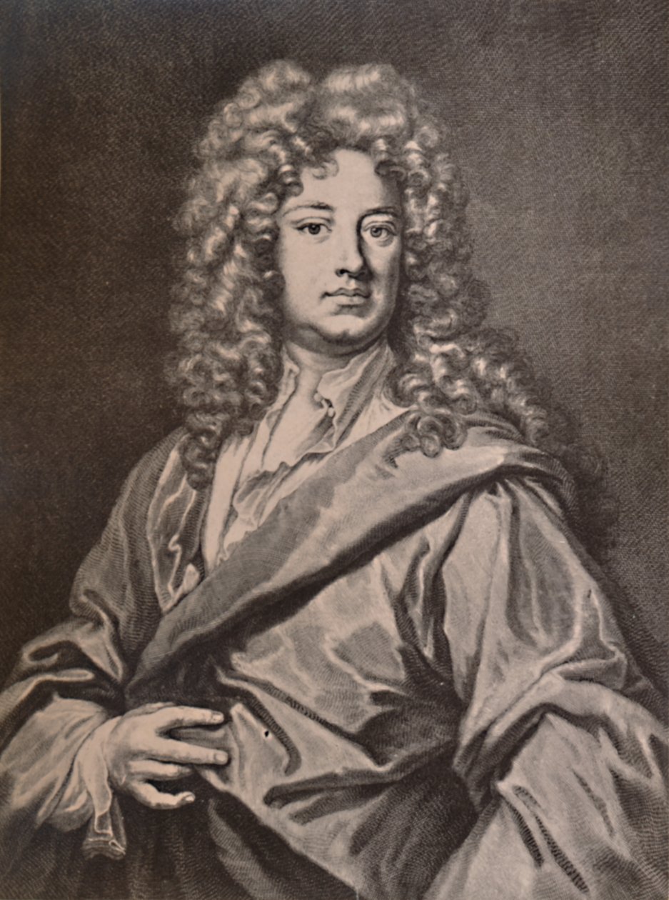 查尔斯·蒙塔古（Charles Montagu），哈利法克斯第一伯爵，英国诗人和政治家，1894年早期 作者 皮埃尔·英伯特·德雷维（Pierre Imbert Drevet）
