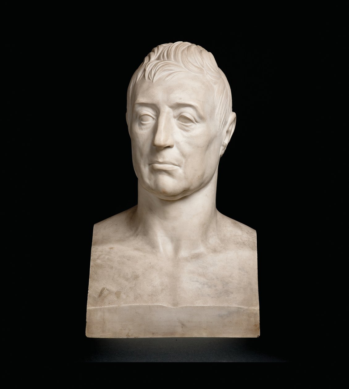 Marie-Joseph-Gilbert du Motier，侯爵夫人拉菲耶特的半身像 作者 皮埃尔·简·大卫·丹格斯