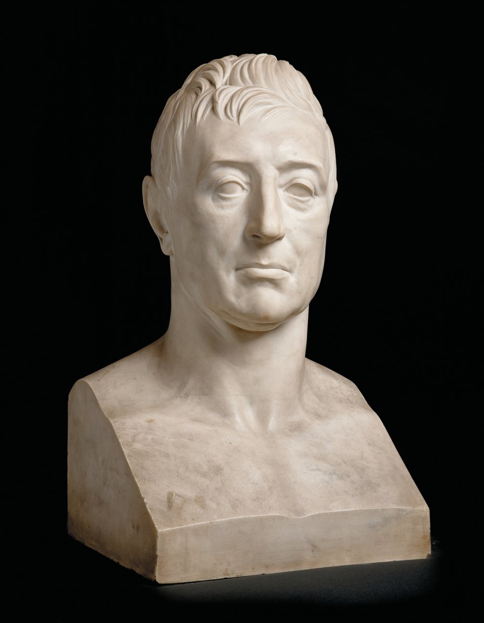 Marie-Joseph-Gilbert du Motier，侯爵夫人拉菲耶特的半身像 作者 皮埃尔·简·大卫·丹格斯