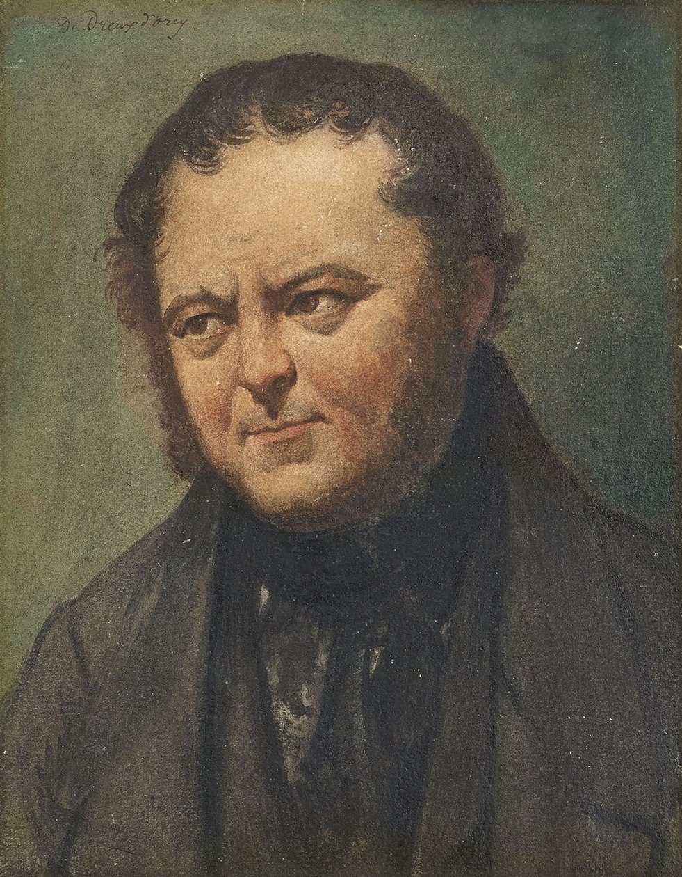Marie-Henri Beyle, dit Stendhal 1783-1842的画像。 作者 皮埃尔·约瑟夫·德勒·多西