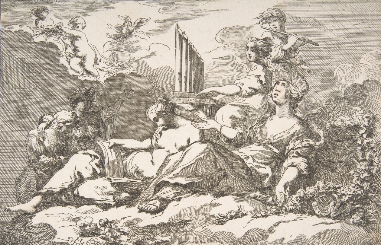 自然的和谐》，1762年。 作者 皮埃尔·勒鲁