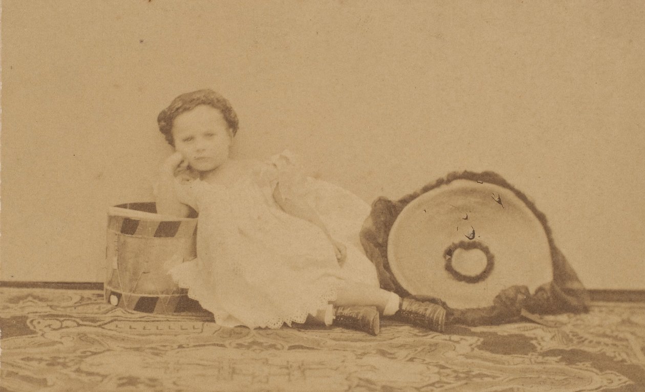 Le tambour, 1860年代。 作者 皮埃尔·路易斯·皮尔森