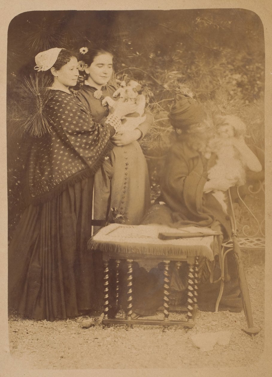 Les Chiens, 1860年代。 作者 皮埃尔·路易斯·皮尔森