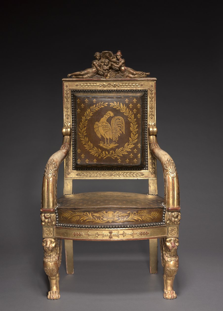 儿童宝座，1822年 作者 Pierre Marie le Jeune Balny