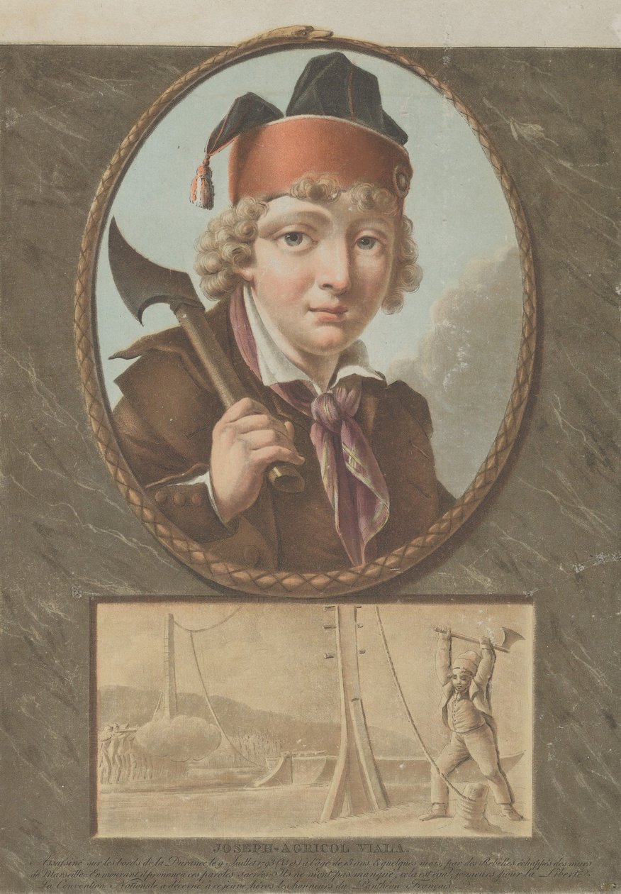 Joseph-Agricol Viala，在Sablet之后，约1795年。 作者 皮埃尔·米歇尔·阿利克斯