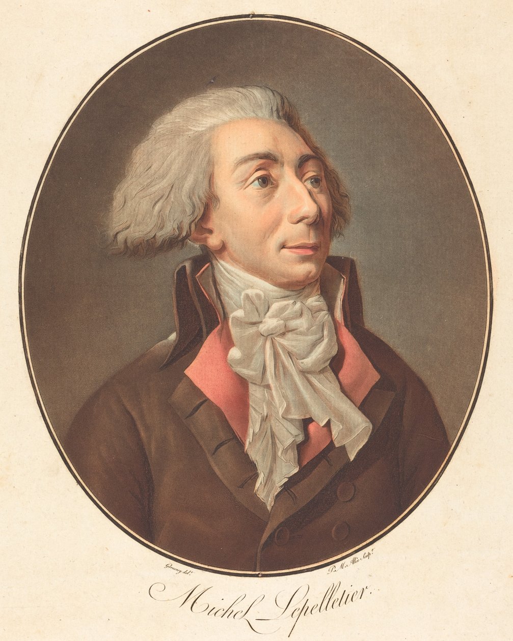 Michel Lepelletier, 1794. 作者 皮埃尔·米歇尔·阿利克斯