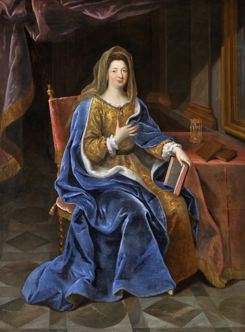 弗朗索瓦·达比涅（FrançoisedAubigné），侯爵夫人（Mainquion），1635-1719年 作者 皮埃尔·米尼亚德