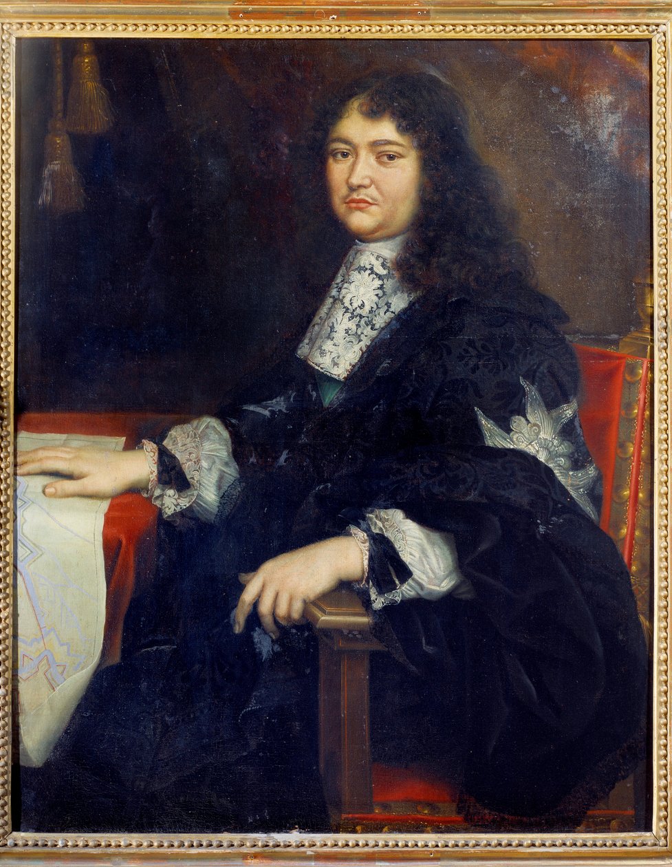 Michel Le Tellier, Marquis de Louvois (1641-1691) 画作 Pierre Mignard (1612-1695) 17 世纪兰斯，Musee des Beaux Arts 作者 皮埃尔·米尼亚德