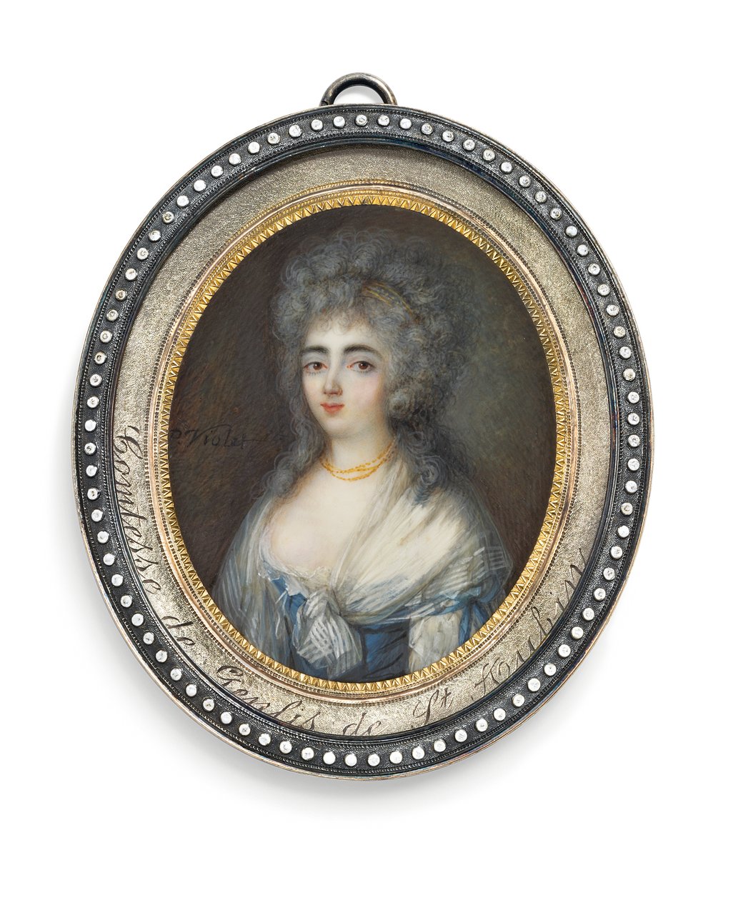 Genlis伯爵夫人StéphanieFélicitéDucrest de Saint-Aubin 作者 皮埃尔·诺埃尔·紫罗兰