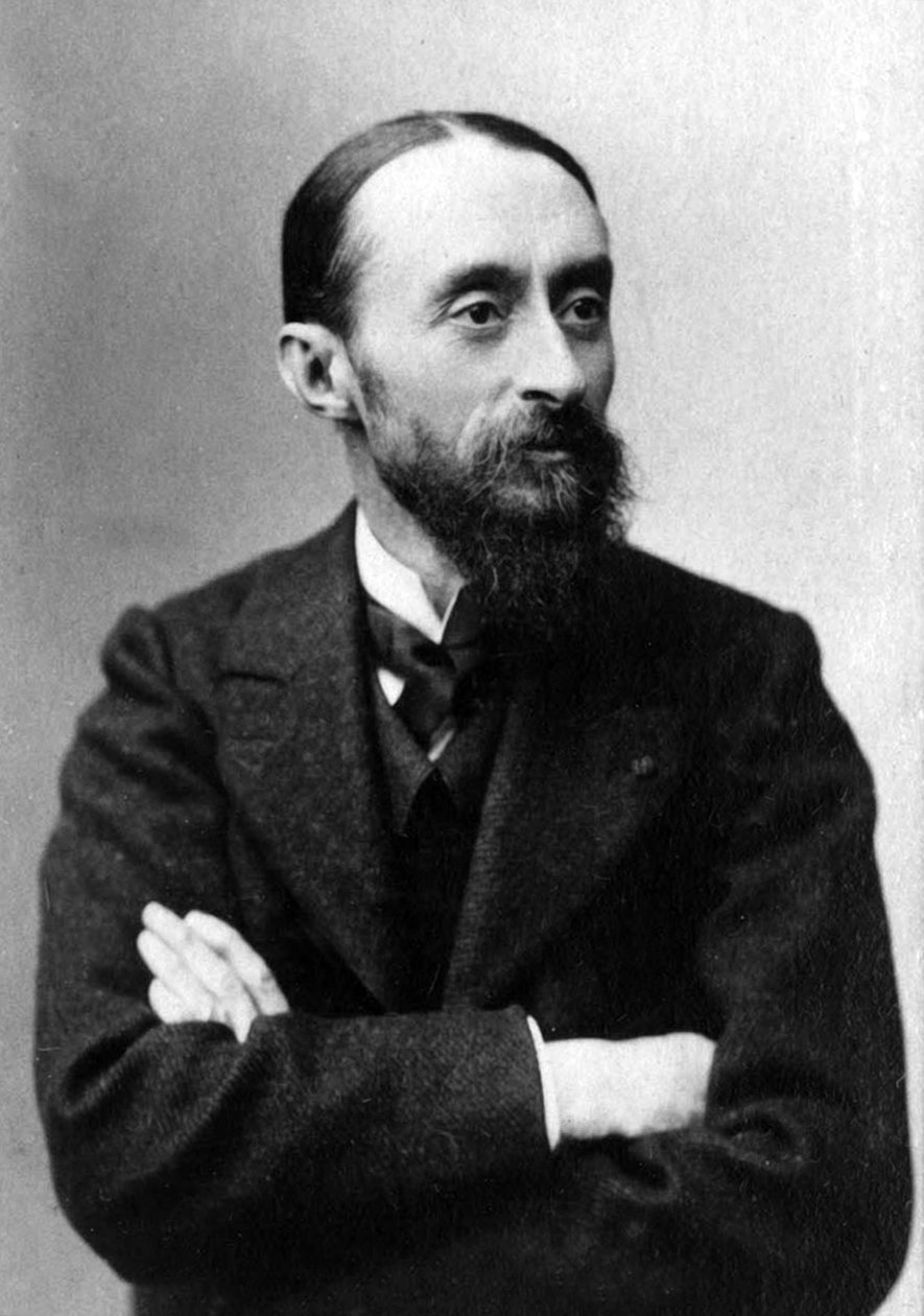 Fernand Anne Piestre Cormon（1845-1924 年），法国画派画家，由 Pierre Petit 于 1870-1890 年间拍摄，作品摘自 Felix Potin 500 位当代名人收藏集，法国油画 作者 皮埃尔·佩蒂特