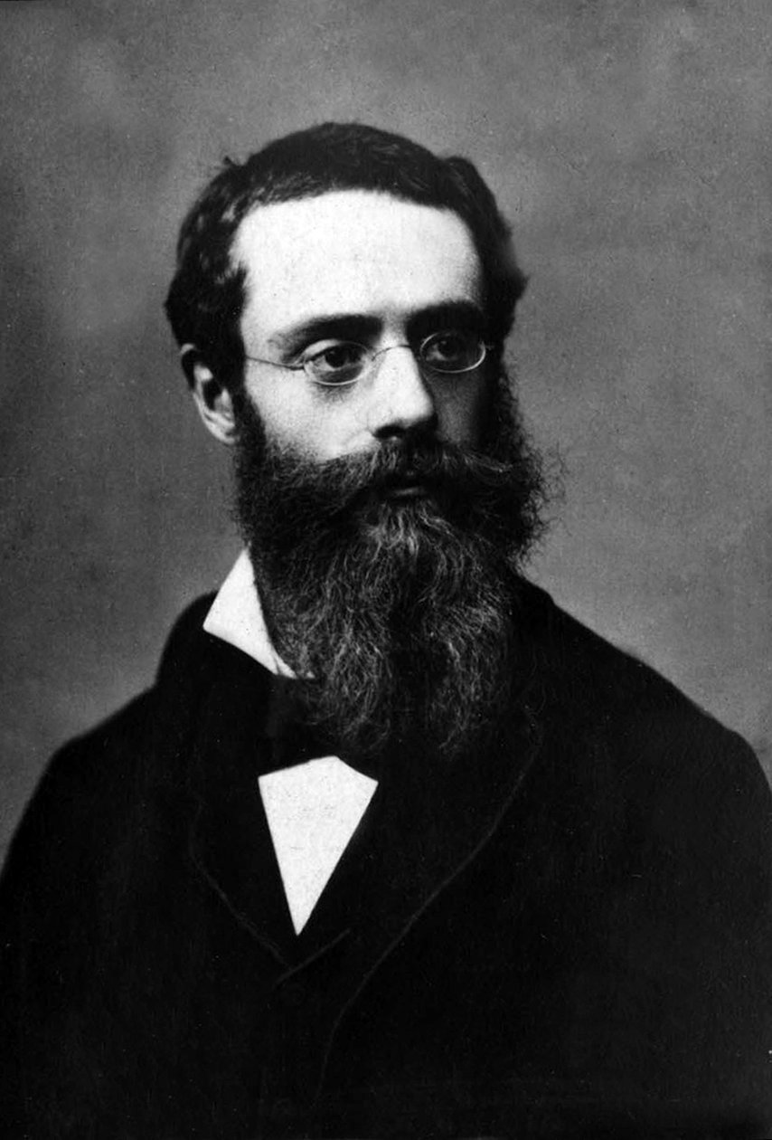 弗朗西斯-塔特格兰（Francis Tattegrain，1852-1915 年），法国画家，1880-1890 年间由皮埃尔-佩蒂特拍摄，作品摘自费利克斯-波廷的作品集《500 位当代名人》，法国油画 作者 皮埃尔·佩蒂特
