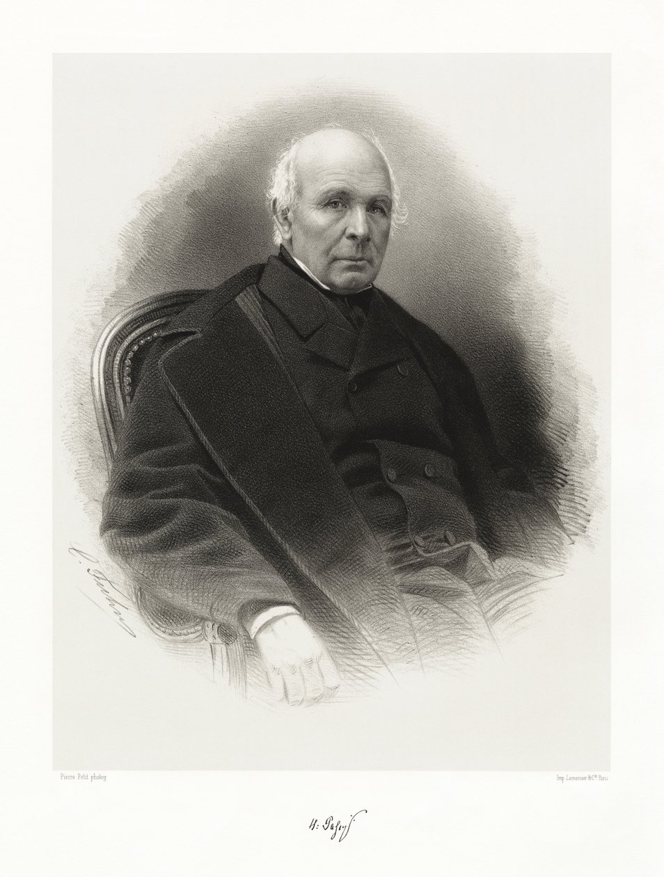 Hippolyte Passy，1865-66 作者 皮埃尔·佩蒂特