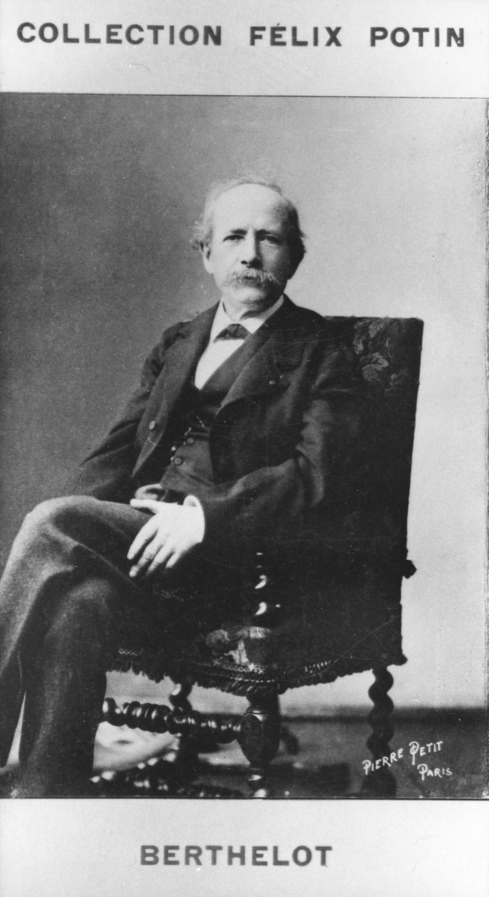 Pierre Eugene Marcellin Berthelot，法国有机化学家和政治家，c1885 作者 皮埃尔·佩蒂特