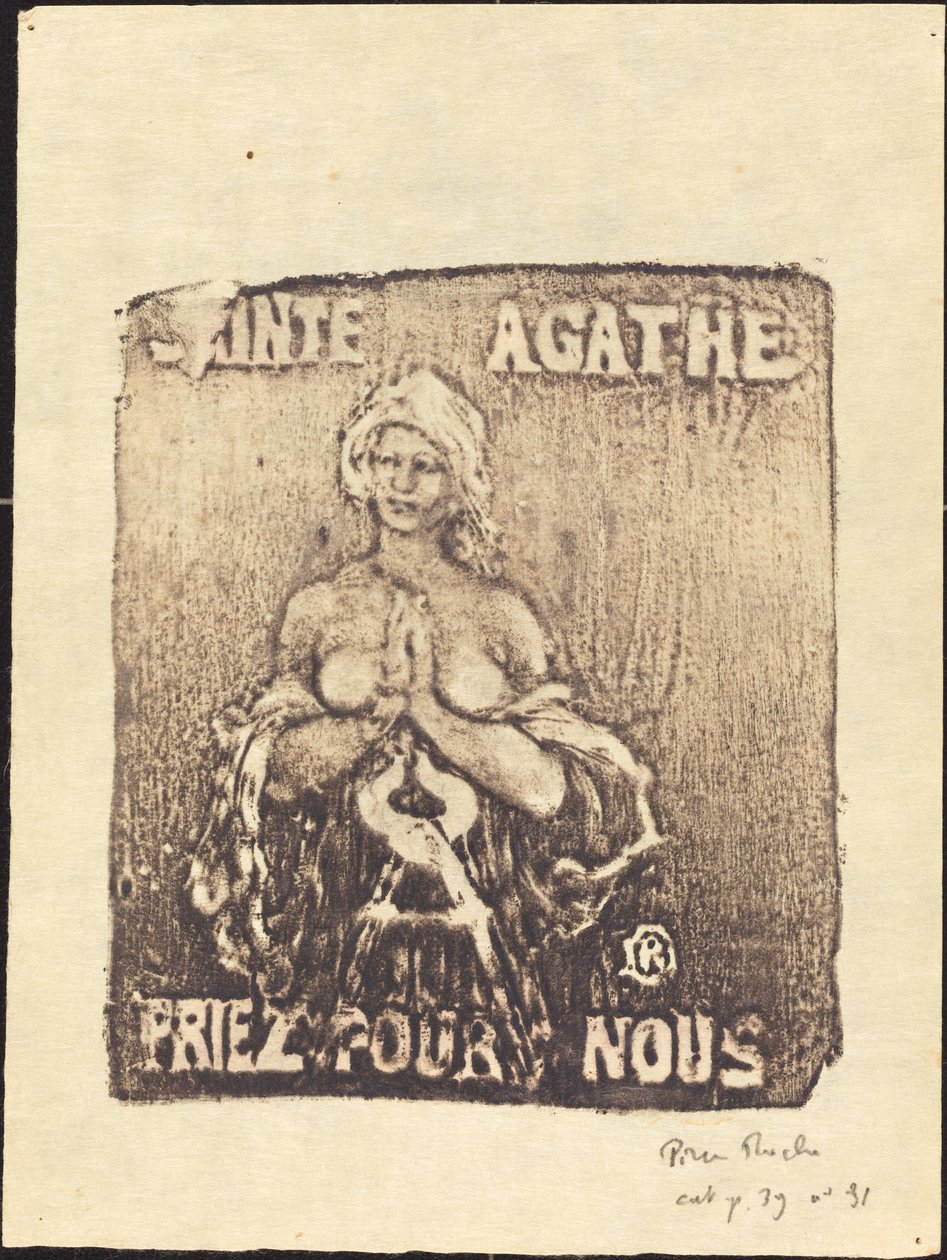 圣阿加莎(Saint Agathe) 作者 皮埃尔·罗奇
