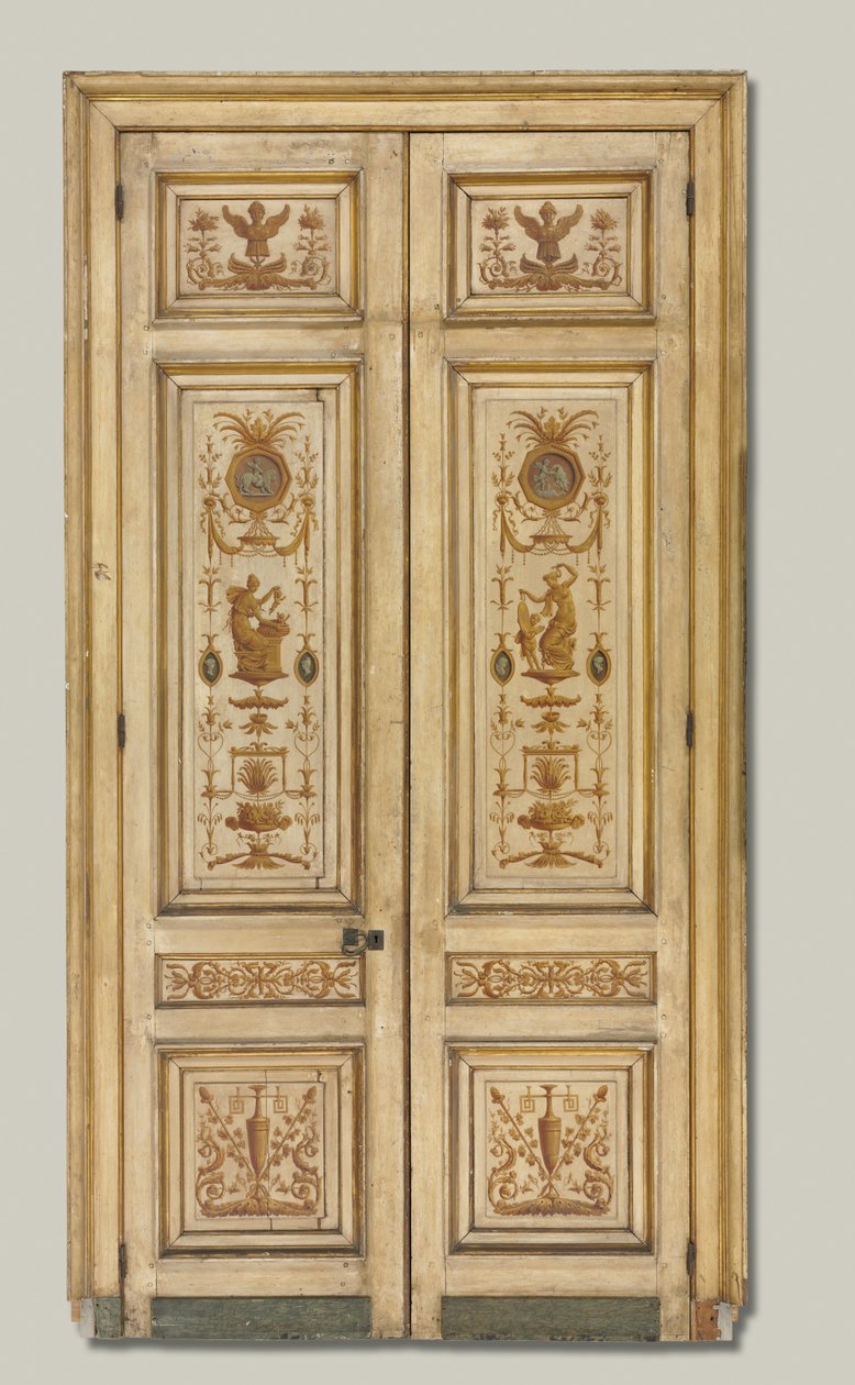 外墙绘画，1790年代。 作者 皮埃尔·卢梭
