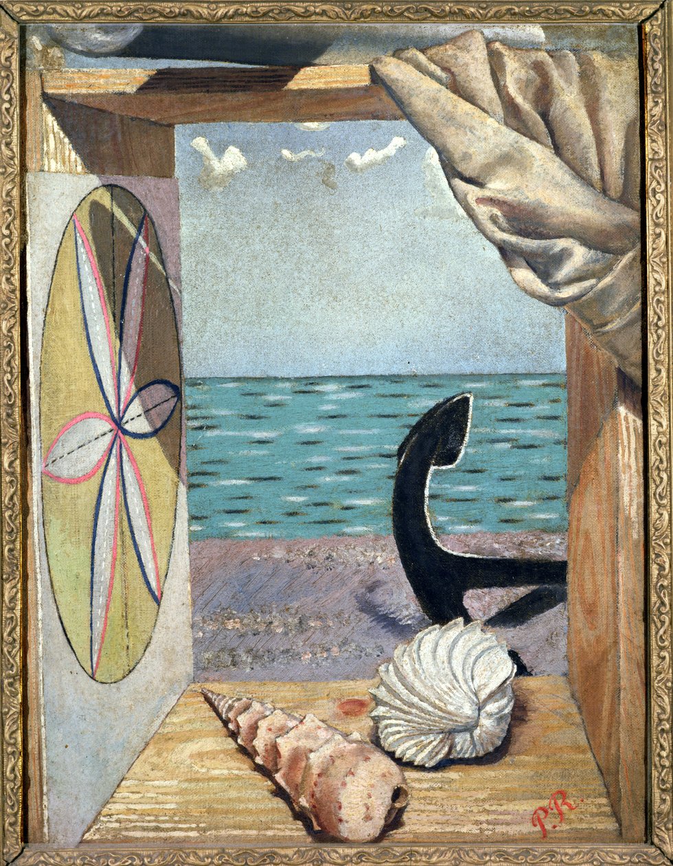 有贝壳的静物，c.1930 作者 皮埃尔·罗伊
