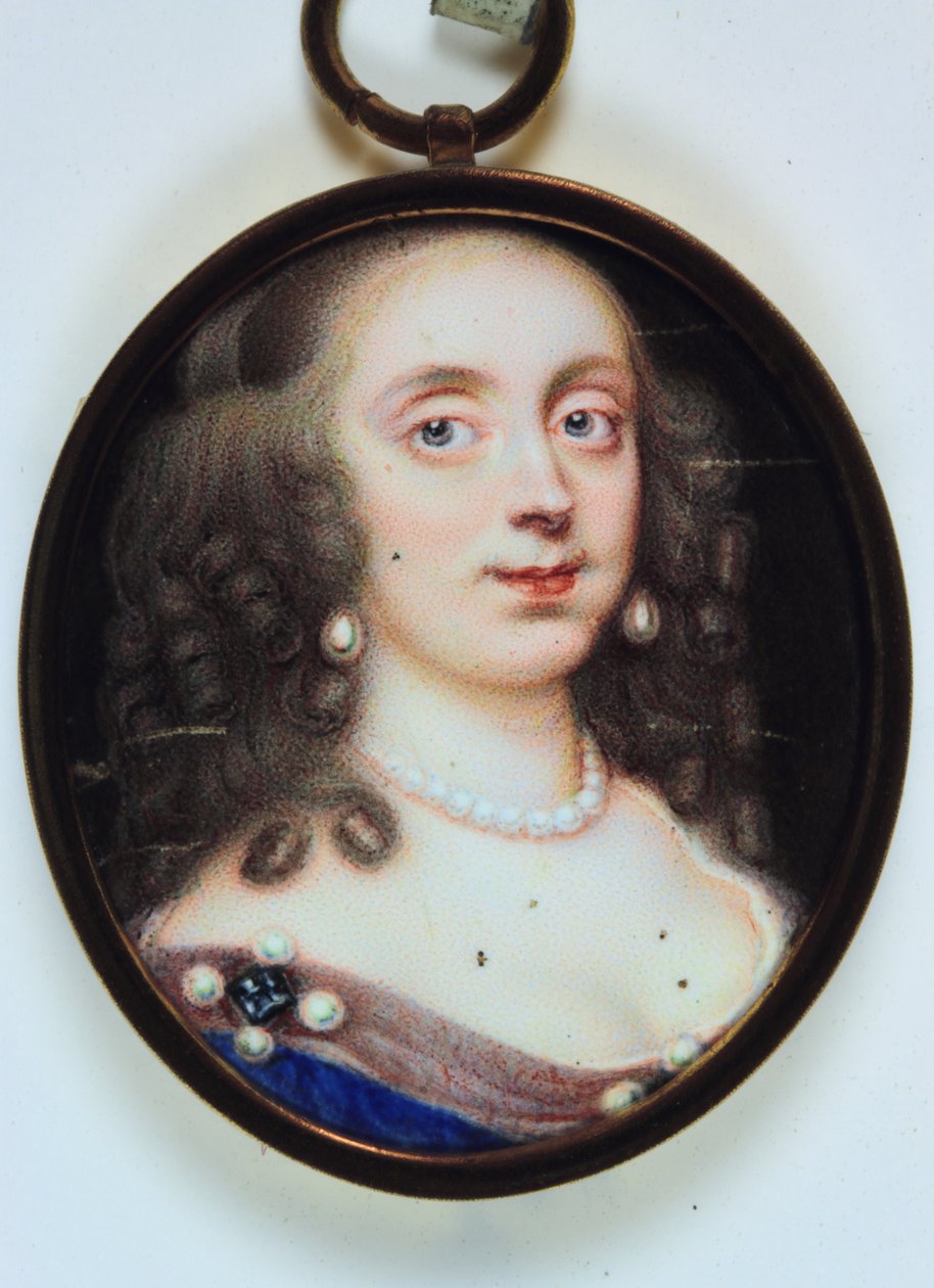A lady called Elizabeth Rogers, Viscountess Mansfield (watercolor on ivory) 作者 皮埃尔·西尼亚克