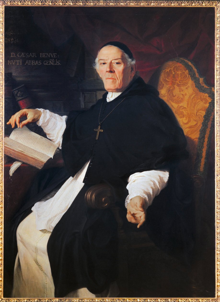 Don Cesare Benvenuti, abbe general de la congregation des chanoines de Latran - Don Cesare Benvenuti ... 作者 皮埃尔·苏伯莱拉斯