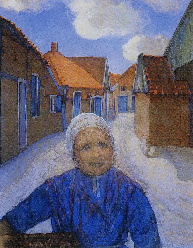 在Winterswijk的Lappenbrink 作者 彼得·蒙德里安